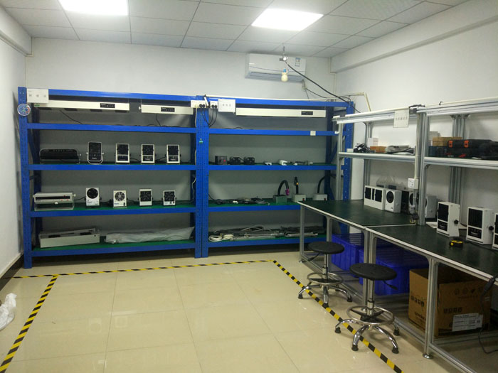 車(chē)間的一角